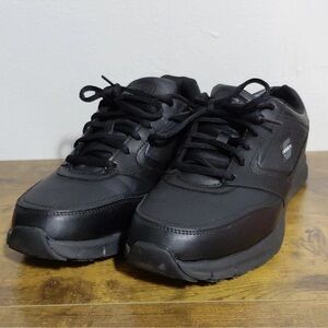 S Sport By Skechers Men's Brise Slip Resistant Sneakers - Black 10